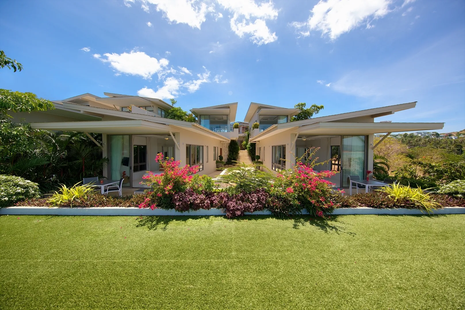 View of the Villa from the sea