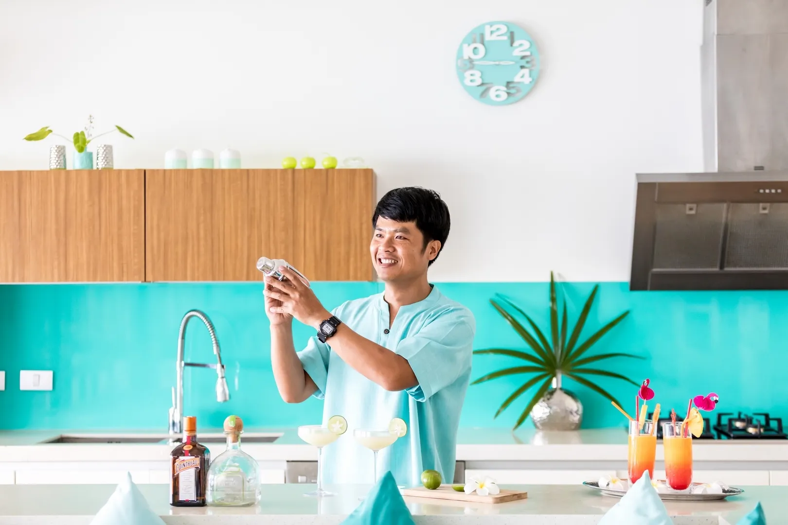 In-house cocktail service